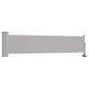 vidaXL Patio Retractable Side Awning 60x300 cm Grey