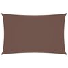 vidaXL Sunshade Sail Oxford Fabric Rectangular 5x8 m Brown