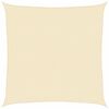 vidaXL Sunshade Sail 160 g/m&sup2; Cream 4.5x4.5 m HDPE