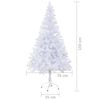 vidaXL Artificial Pre-lit Christmas Tree with Ball Set 150cm 380 Branches
