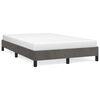 vidaXL Bed Frame without Mattress Dark Grey 120x200 cm Velvet