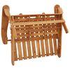 vidaXL 5 Piece Adirondack Garden Lounge Set Solid Wood Acacia