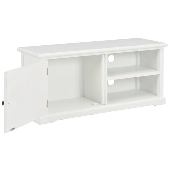 vidaXL TV Cabinet White 90x30x40 cm Wood