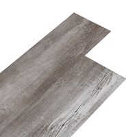 vidaXL PVC Flooring Planks 5.02 m² 2 mm Self-adhesive Matt Wood Brown