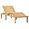 vidaXL Garden Sun Lounger Impregnated Pinewood