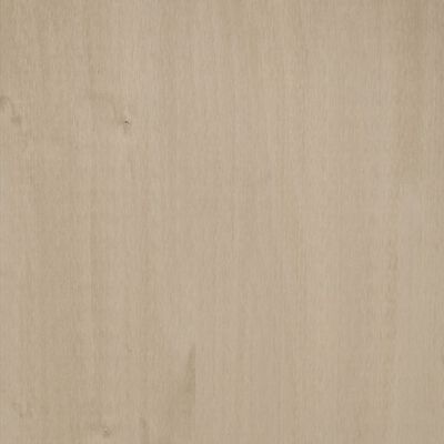 vidaXL Console Table HAMAR Honey Brown 90x35x90 cm Solid Wood Pine