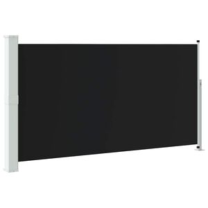 vidaXL Patio Terrace Side awning 160 x 300 cm Black