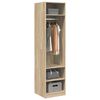 vidaXL Wardrobe Sonoma Oak 50x50x200 cm Engineered Wood