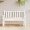 vidaXL Garden Bench Cushion Cream White 120x50x7 cm Oxford Fabric