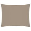vidaXL Sunshade Sail Oxford Fabric Rectangular 3.5x4.5 m Taupe