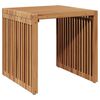vidaXL Garden Side Table Brown 45 x 45.5 x 45.5 cm Solid Teak Wood