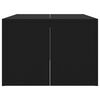 vidaXL Coffee Table Black 102x50x36 cm Engineered Wood