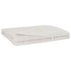 vidaXL Weighted Blanket White 120 x 180 cm 5 kg 100% Cotton 205T