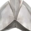 vidaXL Medieval Knight Helmet Antique Replica LARP Silver Steel