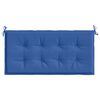 vidaXL Garden Bench Cushion Royal Blue 120x50x4 cm Oxford Fabric