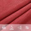 vidaXL Sunshade Sail 160 g/m&sup2; Red 4x6 m HDPE