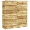 vidaXL Garden Tool Shed 163x50x171 cm Impregnated Pinewood