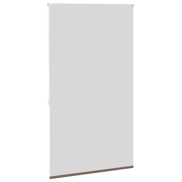 vidaXL Roller blind blackout 84.4x175 cm Fabric Width 80 cm coffee