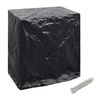 vidaXL Garden Furniture Cover | Black | Polyethylene, Aluminium eyelets | Large