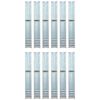 vidaXL L-shaped Ground Anchors 12 pcs Galvanised Steel 5x5x50 cm