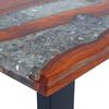 vidaXL Coffee Table Teak Resin 100x50 cm