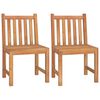 vidaXL 4 Piece Garden Dining Set Solid Wood Teak