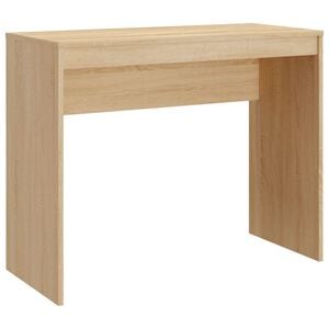 vidaXL Desk Sonoma Oak 90x40x72 cm Engineered Wood