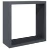 vidaXL Firewood Rack Anthracite 100x40x100 cm Steel