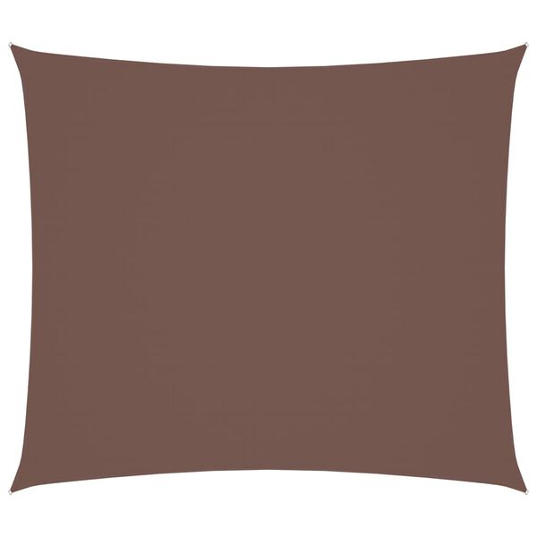vidaXL Sunshade Sail Oxford Fabric Rectangular 2.5x3 m Brown