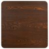 vidaXL Bistro Table Dark Brown 50x50 cm MDF