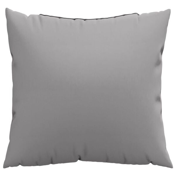 vidaXL Throw Pillows 4 pcs Grey 50x50 cm Fabric