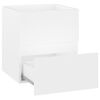 vidaXL Bathroom Furniture Set White Engineered Wood