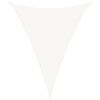 vidaXL Sunshade Sail 160 g/m&sup2; White 4x5x5 m HDPE