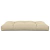 vidaXL Pallet Cushion Beige 120x80x12 cm Fabric