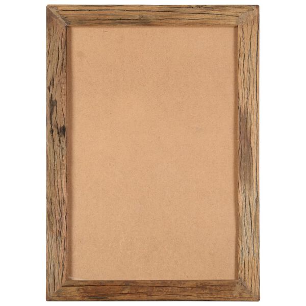 vidaXL Photo Frames 2 pcs 40x50 cm Solid Reclaimed Wood and Glass