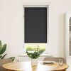 vidaXL Roller Blind Blackout 64.4x120 cm Fabric Width 60 cm Black