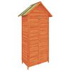 vidaXL Garden Tool Shed Brown 89x52.5x175 cm Solid Wood Pine