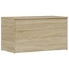 vidaXL Storage Chest Sonoma Oak 84x42x46 cm Engineered Wood