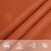 vidaXL Sunshade Sail 160 g/m&sup2; Orange 2x4 m HDPE