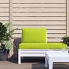 vidaXL Pallet Cushions 2 pcs Bright Green Oxford Fabric