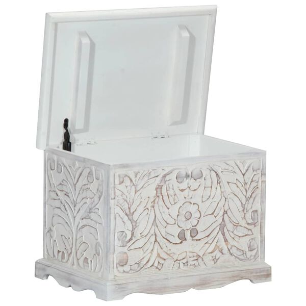 vidaXL Storage Box 58x40x40 cm Solid Acacia Wood