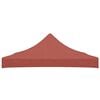 vidaXL Party Tent Roof 3x3 m Terracotta 270 g/m²
