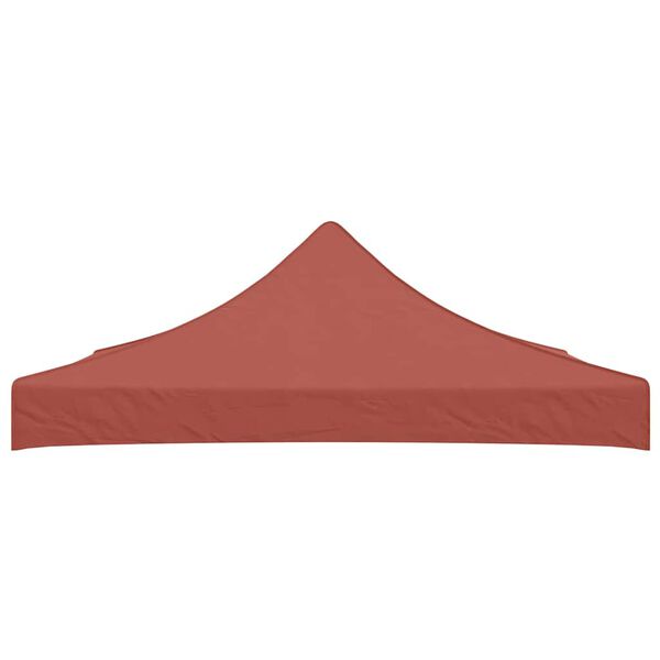 vidaXL Party Tent Roof 3x3 m Terracotta 270 g/m²