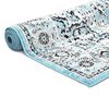 vidaXL Rug Light Blue 80 x 150 cm Polyethylene