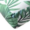 vidaXL Pallet Sofa Cushion Leaf Pattern 70x70x12 cm
