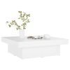 vidaXL Coffee Table White 90x90x28 cm Engineered Wood