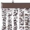 vidaXL Insect Curtain Brown and Beige 56x200 cm Chenille