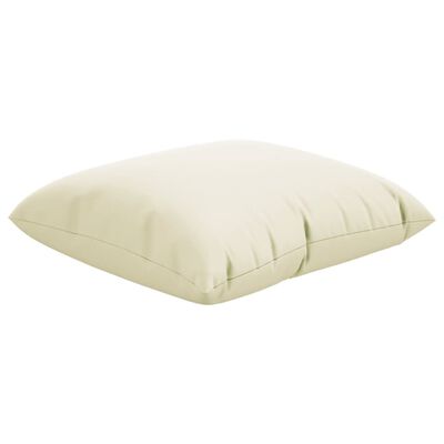 vidaXL Throw Pillows 4 pcs Cream 50x50 cm Fabric