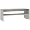 vidaXL Coffee Table Concrete Grey 100x40x40 cm Engineered Wood