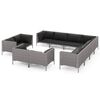 vidaXL Garden Lounge Set | Dark Grey